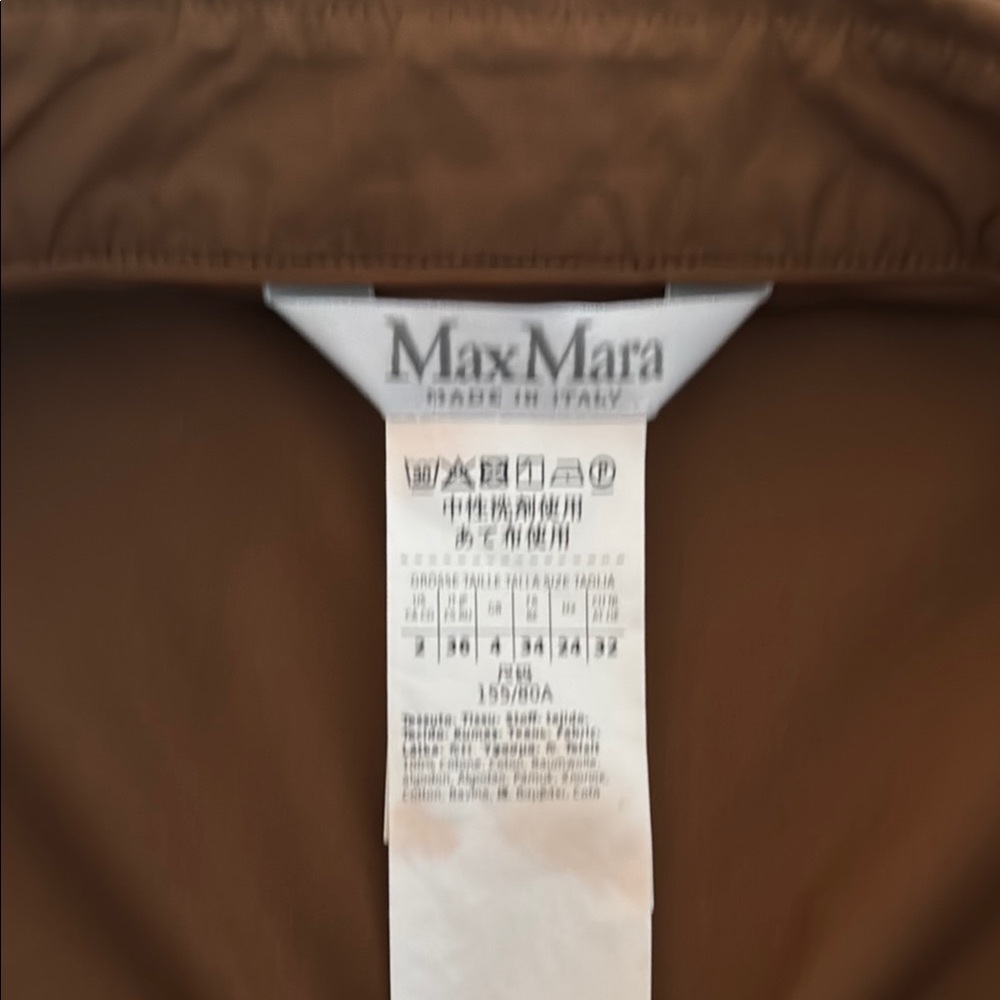 SOLD Spring 2025 MaxMara Wrap Dress - Picture 7 of 7